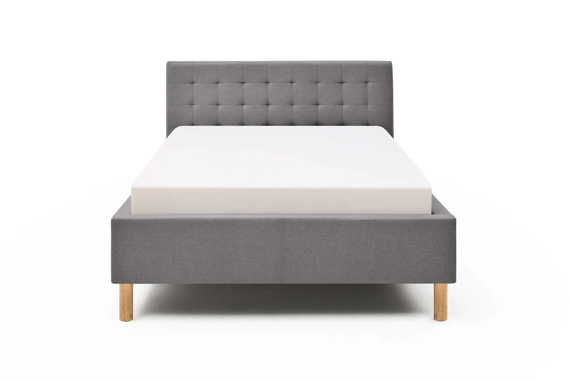 Bett Marilou 120x200 - grau