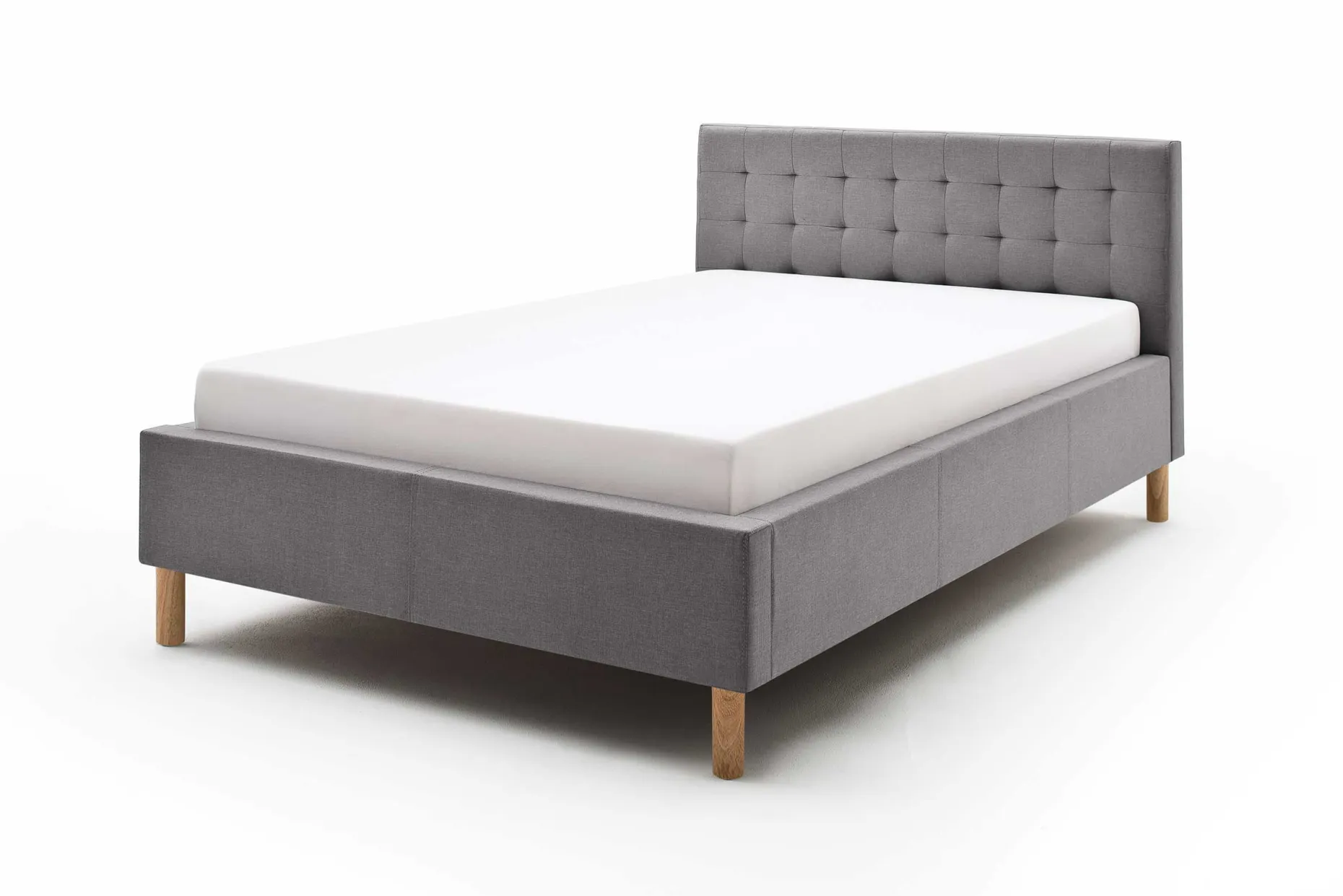 Bett Marilou 120x200 - grau