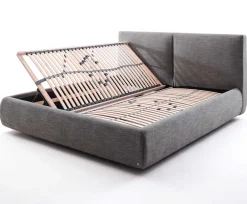 Bett mit Stauraum Celine 180x200 - anthrazit