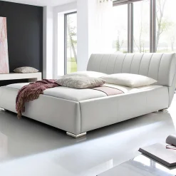 Bett mit Stauraum Davos 180x200 - weiß