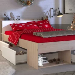 Bett Most 140x190/200cm mit Schubladen - Akazie