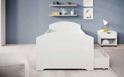 Bett Nero 90x200 mit 2 Schubladen - weiß