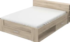 CBA Bett Polly 160 x 200 cm-Kronberger Eiche