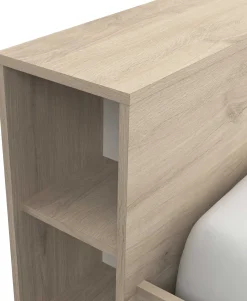 CBA Bett Polly 160 x 200 cm-Kronberger Eiche