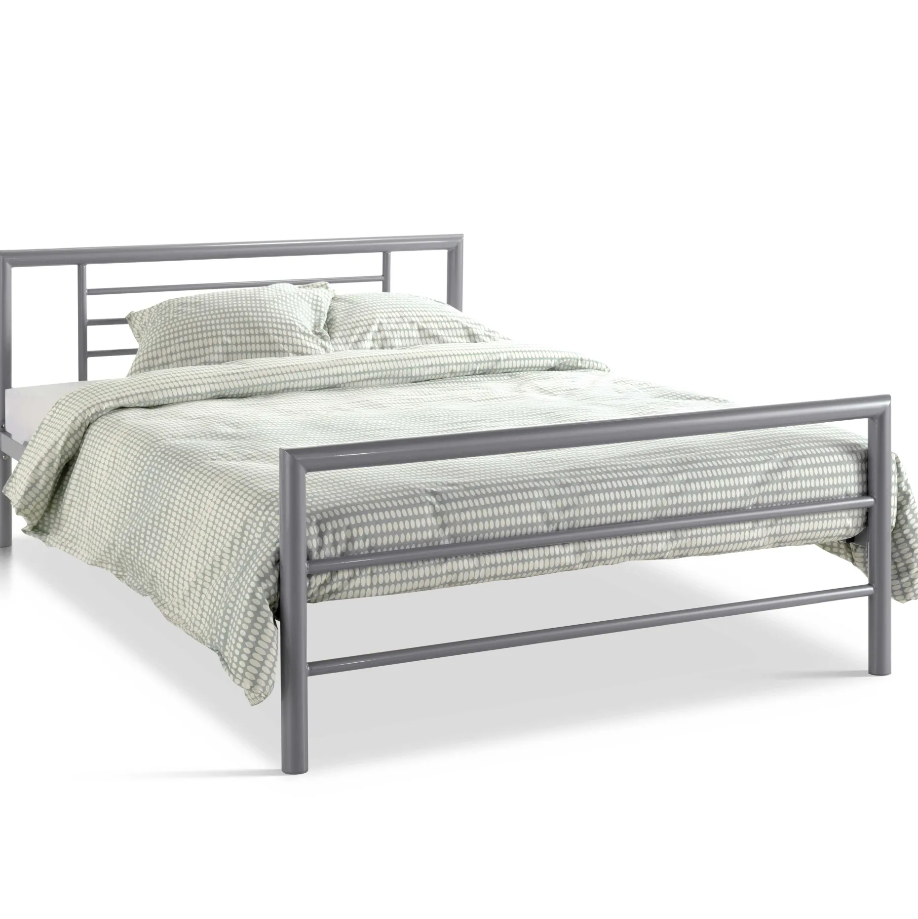 Bett Sandro 140x200 - grau
