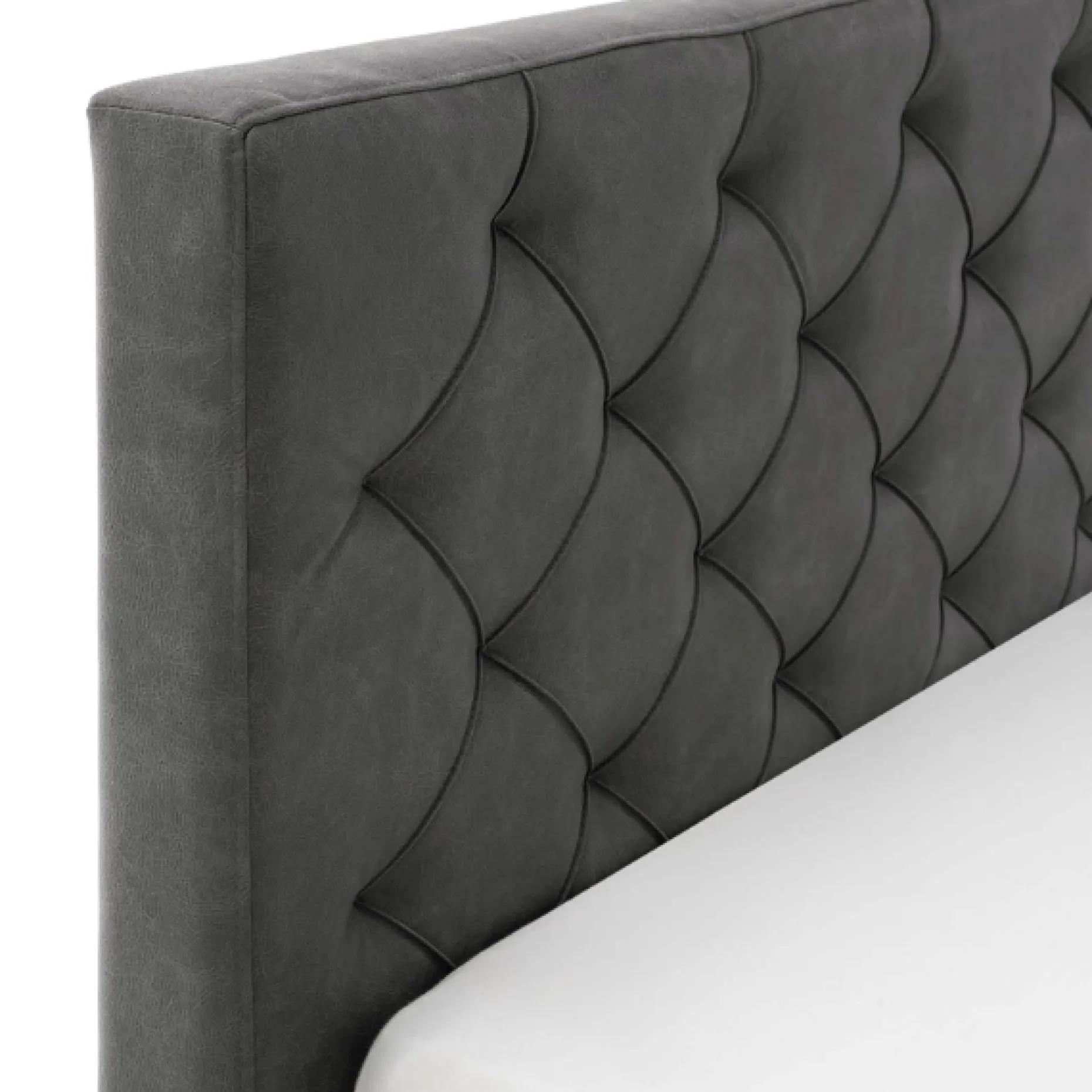 Meise Bett San Marino 180x200cm mit Stauraum Kunstleder - /eik