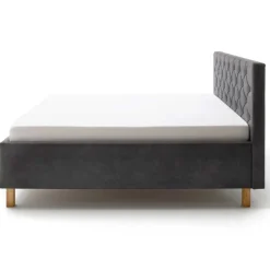 Meise Bett San Marino 180x200cm mit Stauraum Kunstleder - /eik