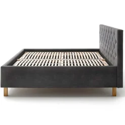 Meise Bett San Marino 180x200cm mit Stauraum Kunstleder - /eik