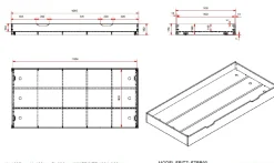 Bettschublade Friedrich 90x200 Kiefer - weiß