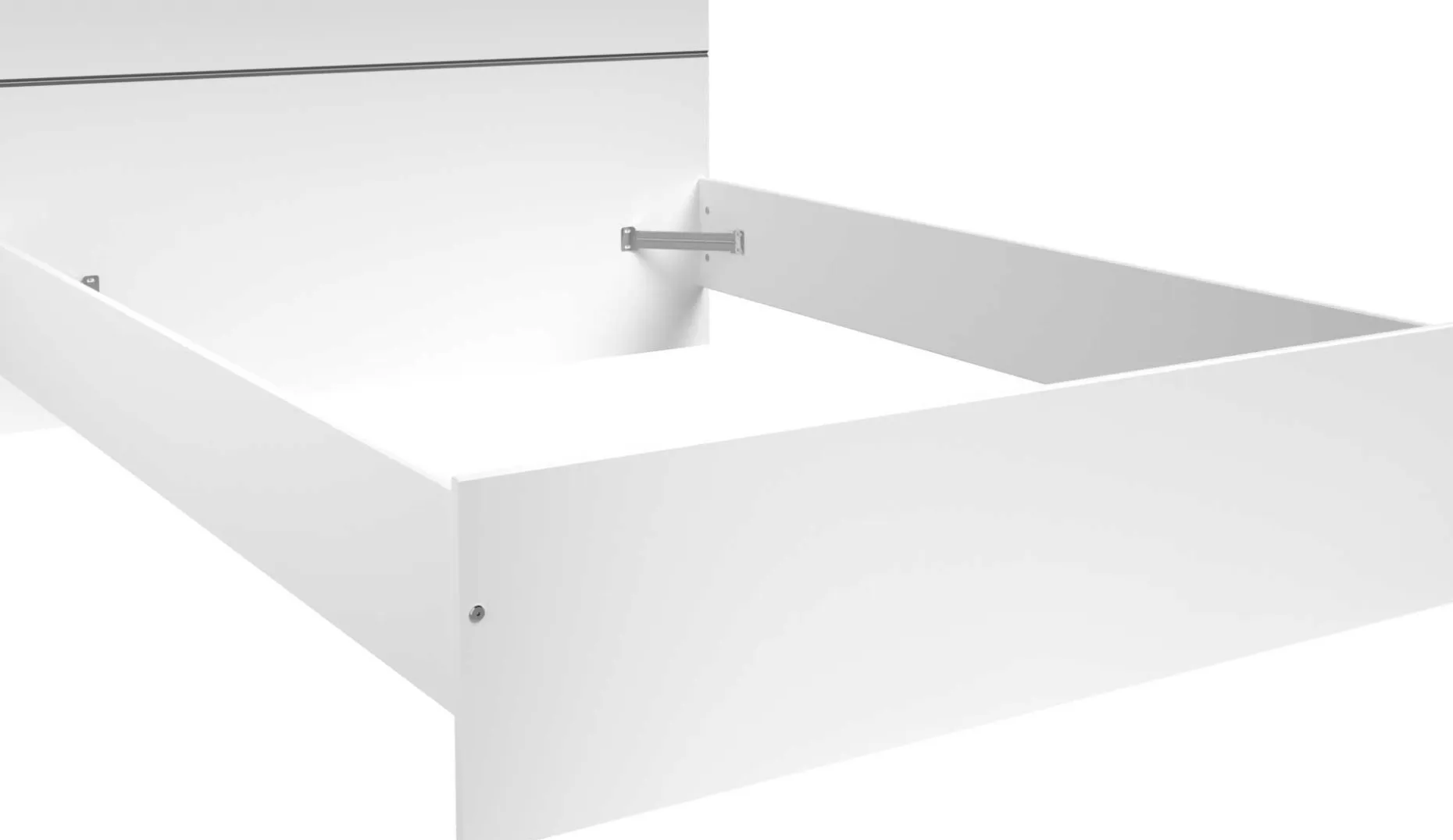 Bett Sole Mio 140x190 - weiß