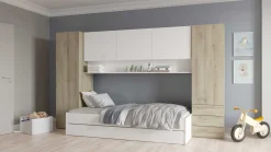 Bett Tidelle 90 x 200 cm-matt weiß