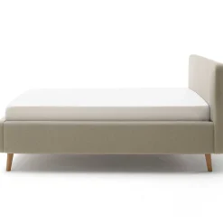 Bett Tony140x200cm mit Stauraum - taupe