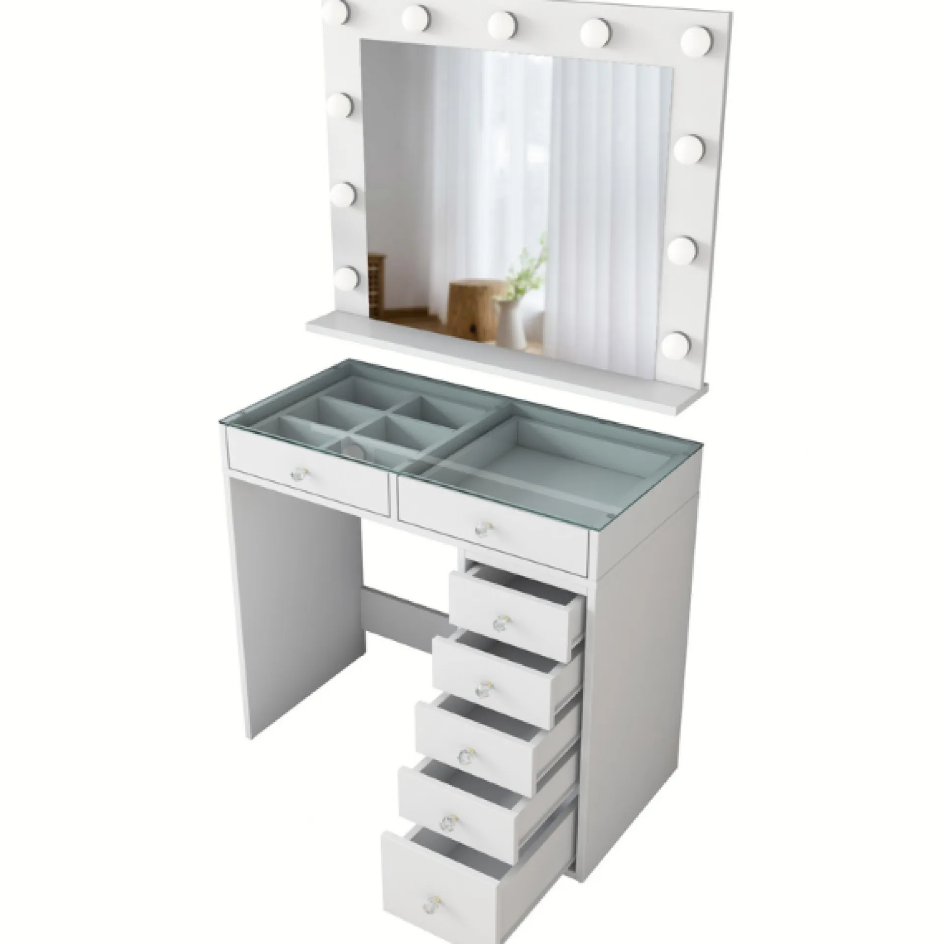 Kinder Emob BJ117 - 2788 Schminktisch | 100 % MELAMIN |