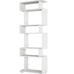 Blok Bücherregal | 100 % MELAMIN | Weiß