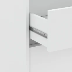 Blokty Kommode - 396x39,30x76,30 cm - Weiß/Spanplatte