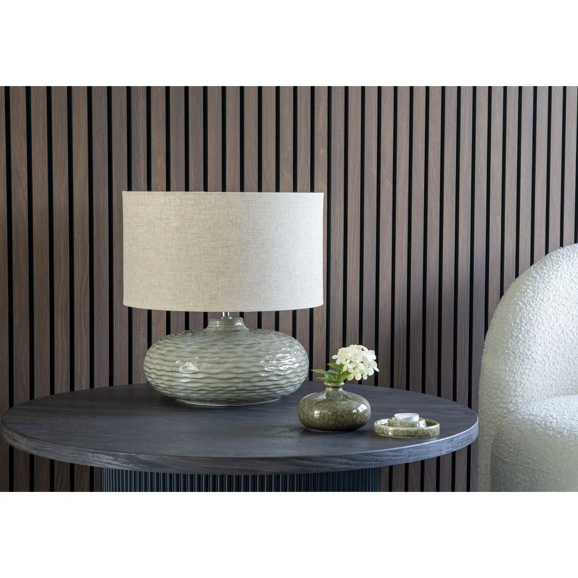 House Nordic Boavista Dunkel Couchtisch | Ø80x45 cm | MDF