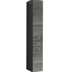 Held BobbiBadezimmer : Säulenschrank, Waschtischschrank, Spiegelschrank - Eiche