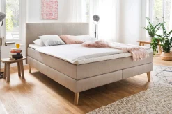 Boxspring Granas 180x200 - beige (H2)