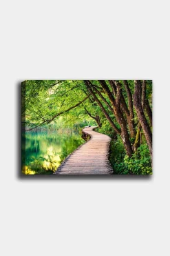Emob Bract Dekoratives Leinwandbild | Holzrahmen | 50 x 70 cm