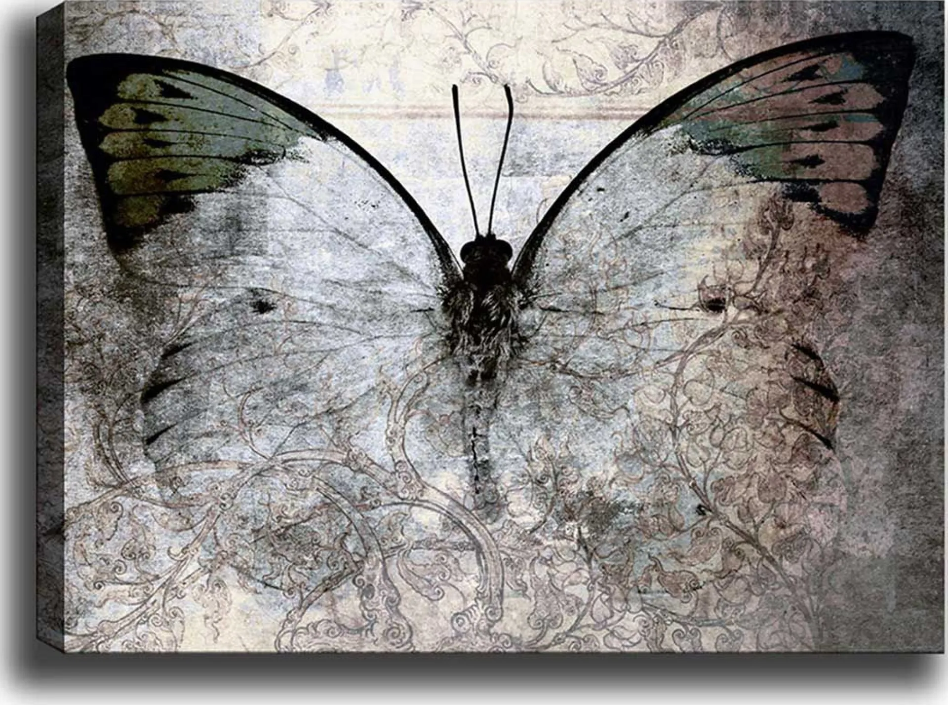 Emob Bract Dekoratives Leinwandbild | Holzrahmen | 70 x 100 cm