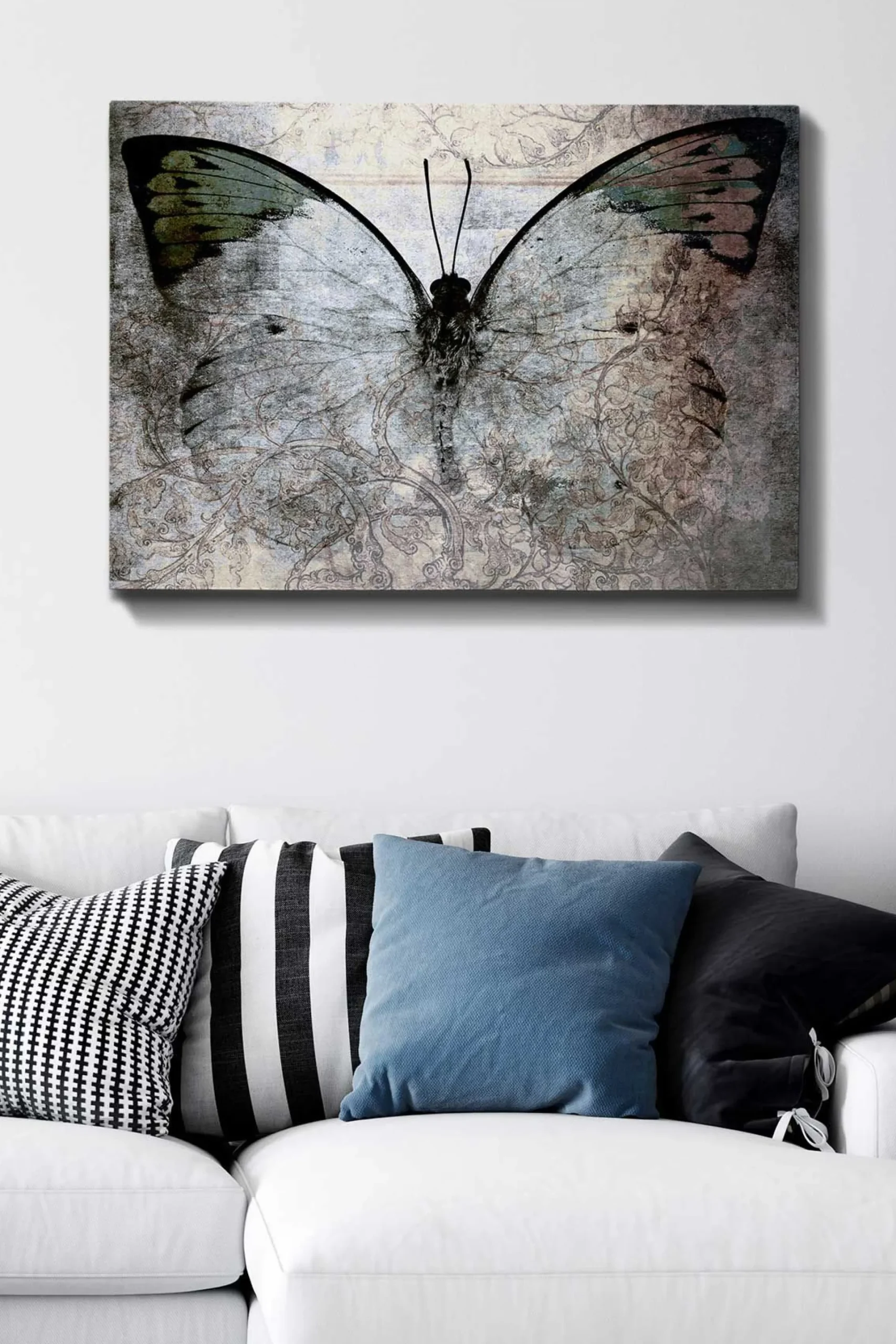 Emob Bract Dekoratives Leinwandbild | Holzrahmen | 70 x 100 cm