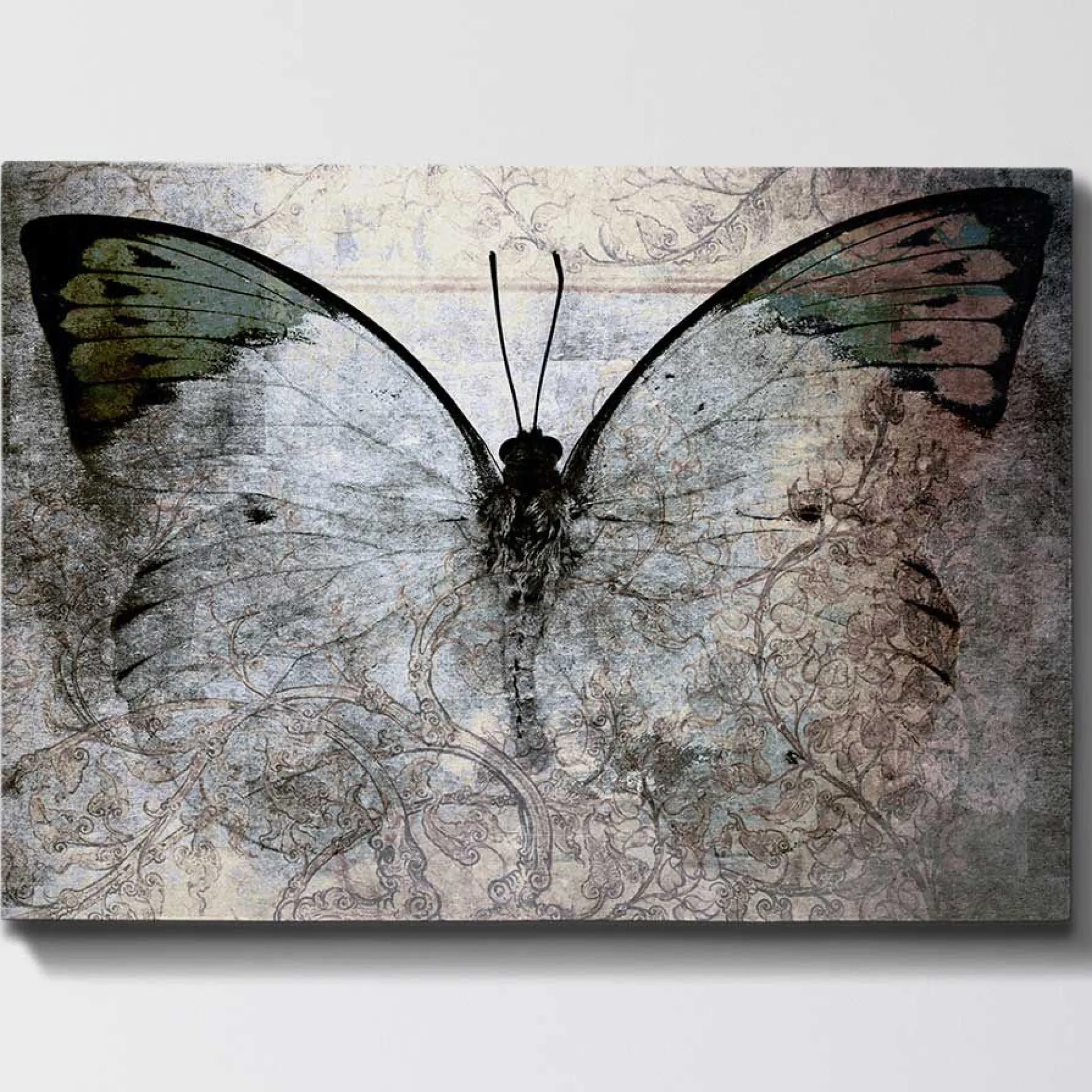 Emob Bract Dekoratives Leinwandbild | Holzrahmen | 70 x 100 cm