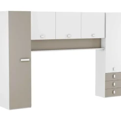 Brückenelement Tidelle matt weiß/beige