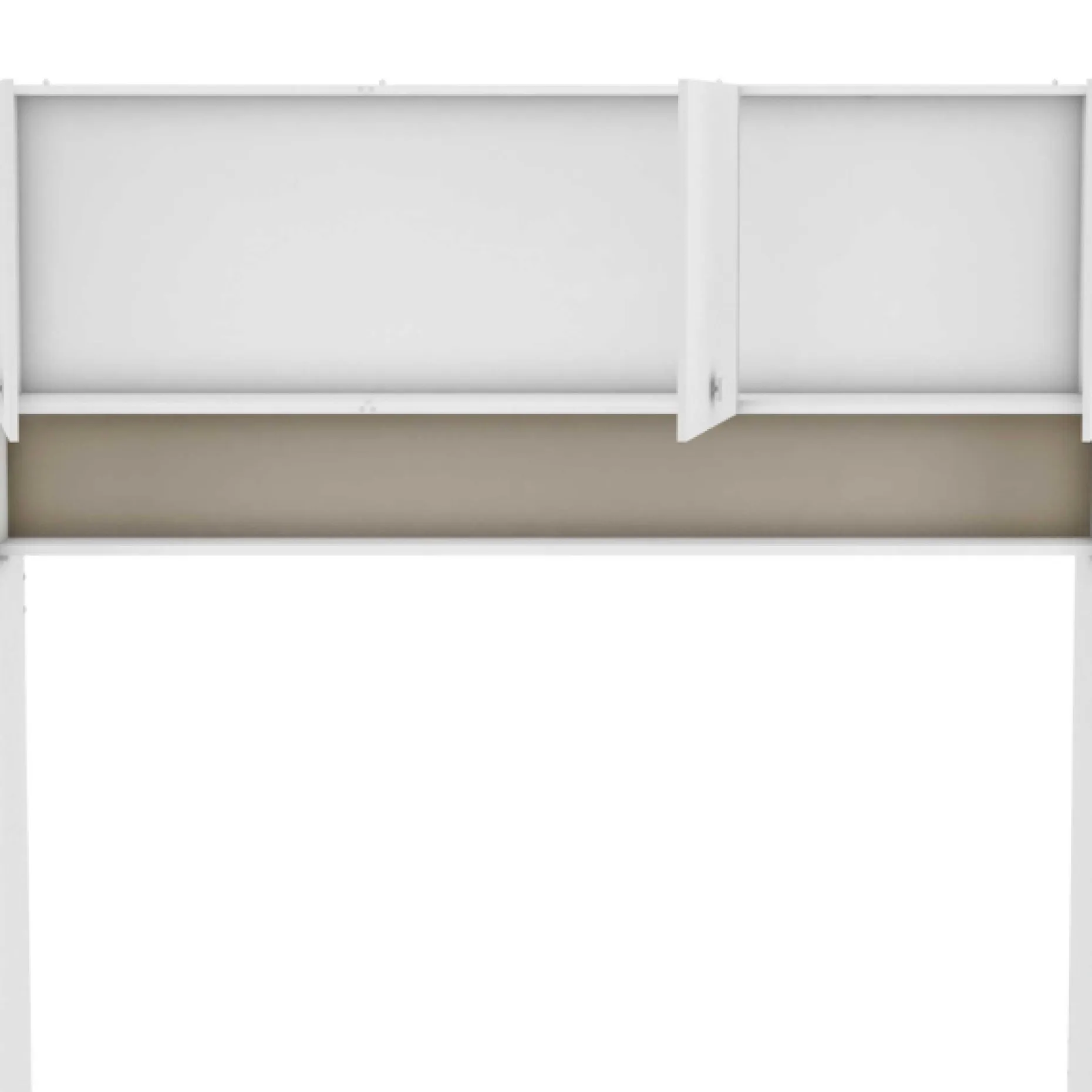 Brückenelement Tidelle matt weiß/beige