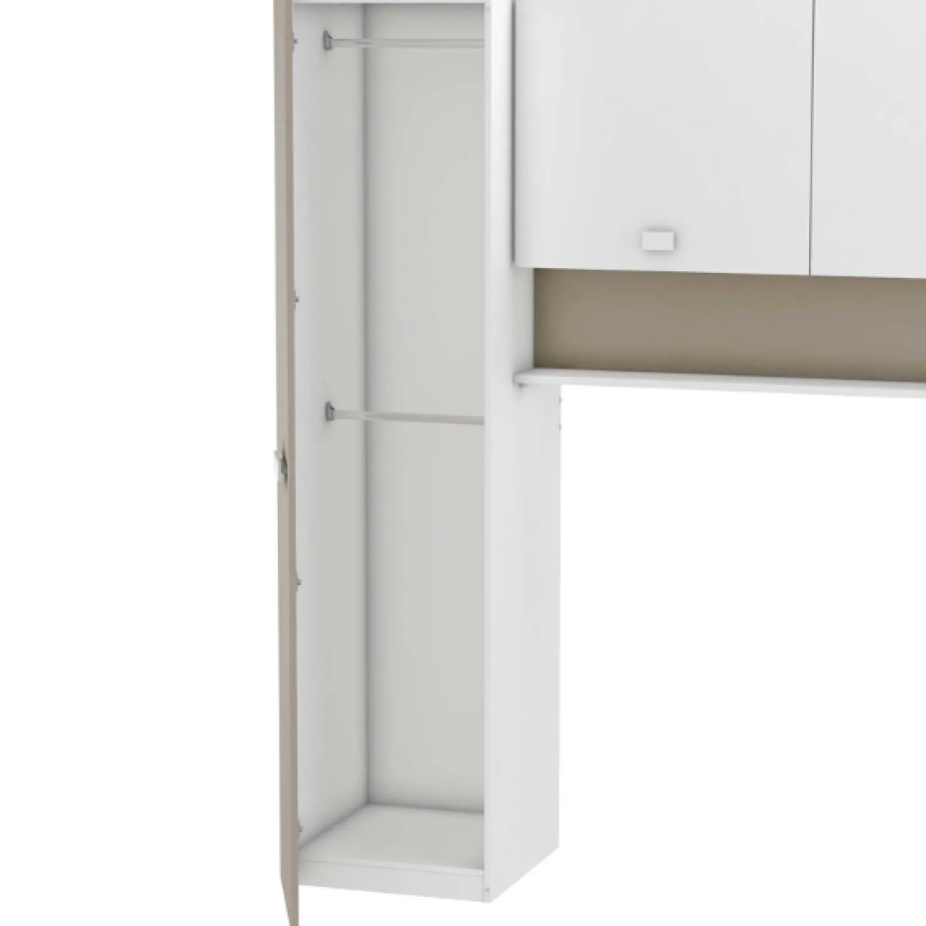 Brückenelement Tidelle matt weiß/beige