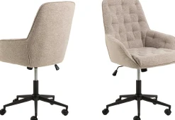 Emob Bürostuhl Erik - 60x67x105cm - verstellbar - Stoff