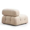 Emob Bubble Ecksofa | BUCHENHOLZ / SPANPLATTE | Creme
