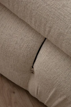 Emob Bubble Ecksofa | BUCHENHOLZ / SPANPLATTE | Creme