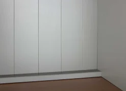 Buffetschrank Cerci 131cm mit 5 Türen und 3 Schubladen - grau