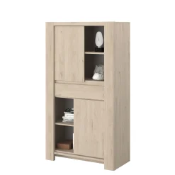 Buffetschrank Porto 90cm mit 2 Türen und 1 Schublade - jackson oak
