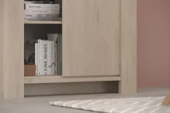 Buffetschrank Porto 90cm mit 2 Türen und 1 Schublade - jackson oak