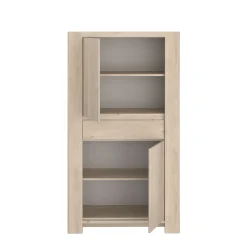 Buffetschrank Porto 90cm mit 2 Türen und 1 Schublade - jackson oak