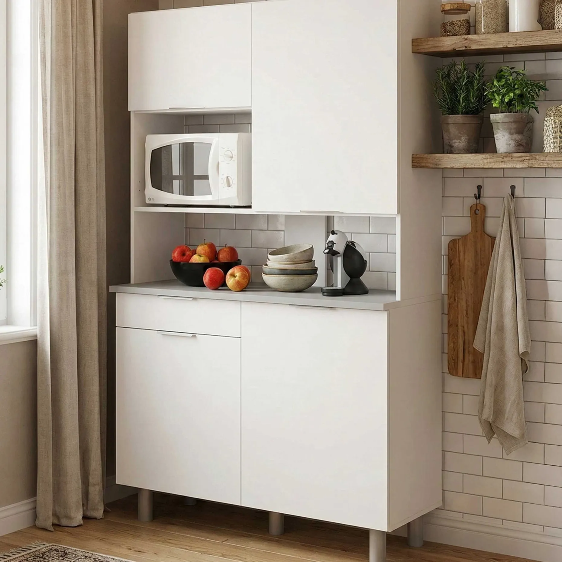 Buffetschrank Urbain - weiß