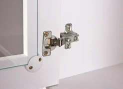 Buffetschrank Westerland breit - weiß/braun