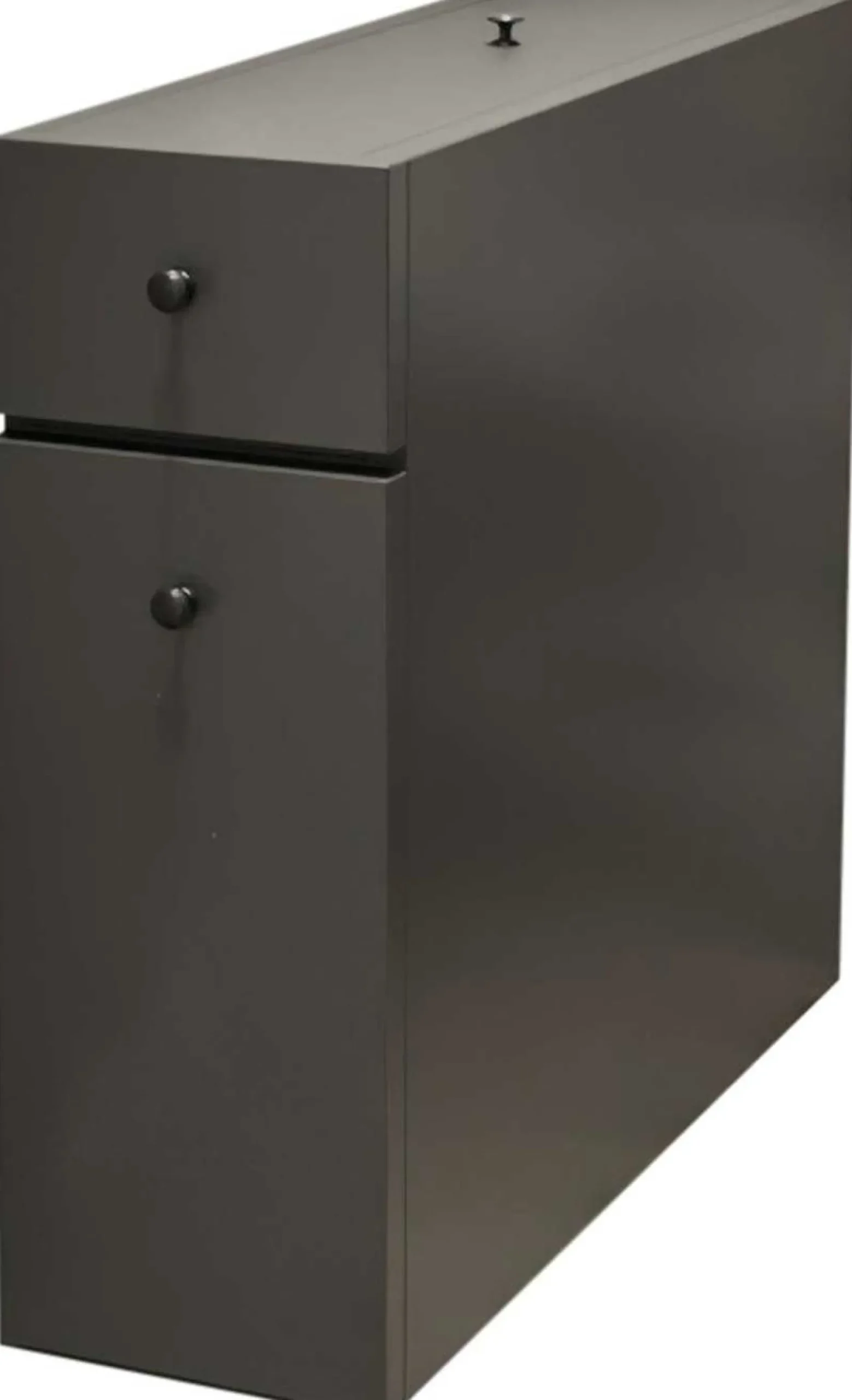 Calencia Badezimmerschrank | 100 % MELAMIN | Anthrazit