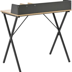 Kinder Emob Exclusive Carl Schreibtisch 120x48x78,5cm - Eiche Dekor/dunkelgrau