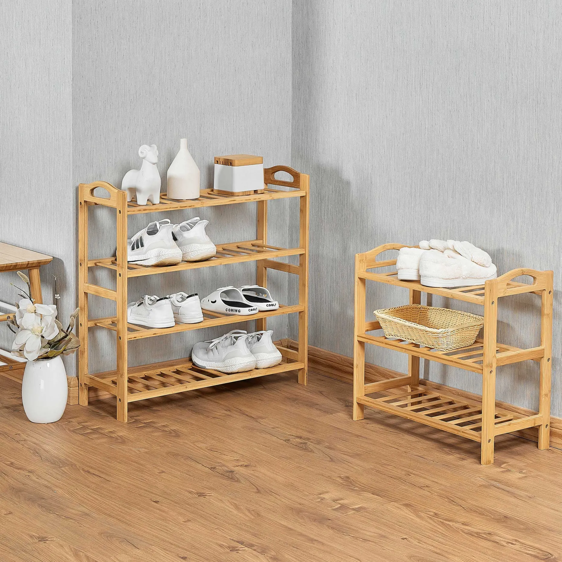Celie Gestell - 68x25x68cm - Bambusholz