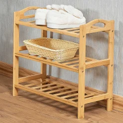 Celie Seitenständer - 53x25x50cm - Bambusholz