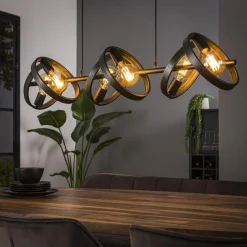 Emob CharlesHängeleuchte für 3 Lichtquellen -Charcoal