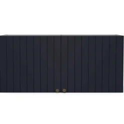 Chester Wandschrank - 120x37x55cm - 2 Türen - indigo