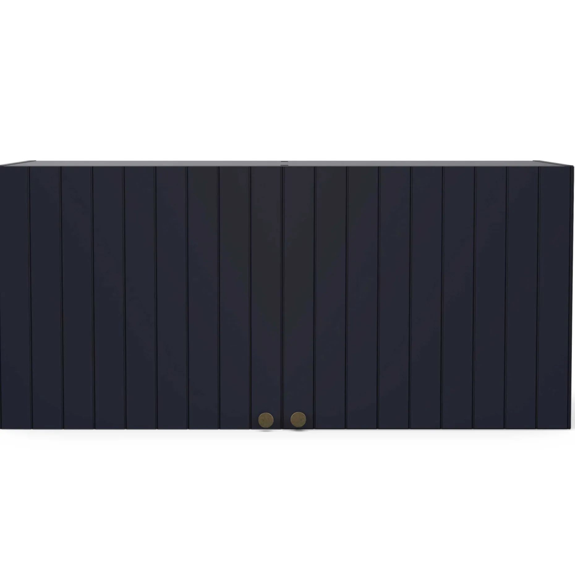 Chester Wandschrank - 120x37x55cm - 2 Türen - indigo