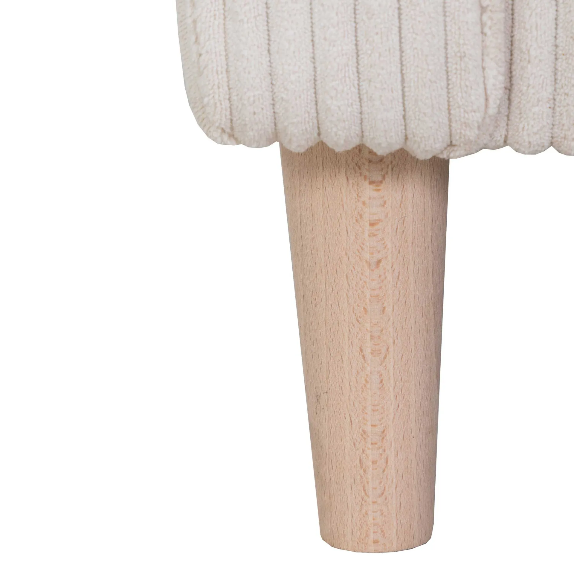 PGS Chip Ecksofa rechts - 192x137x82cm - gerippter Samt