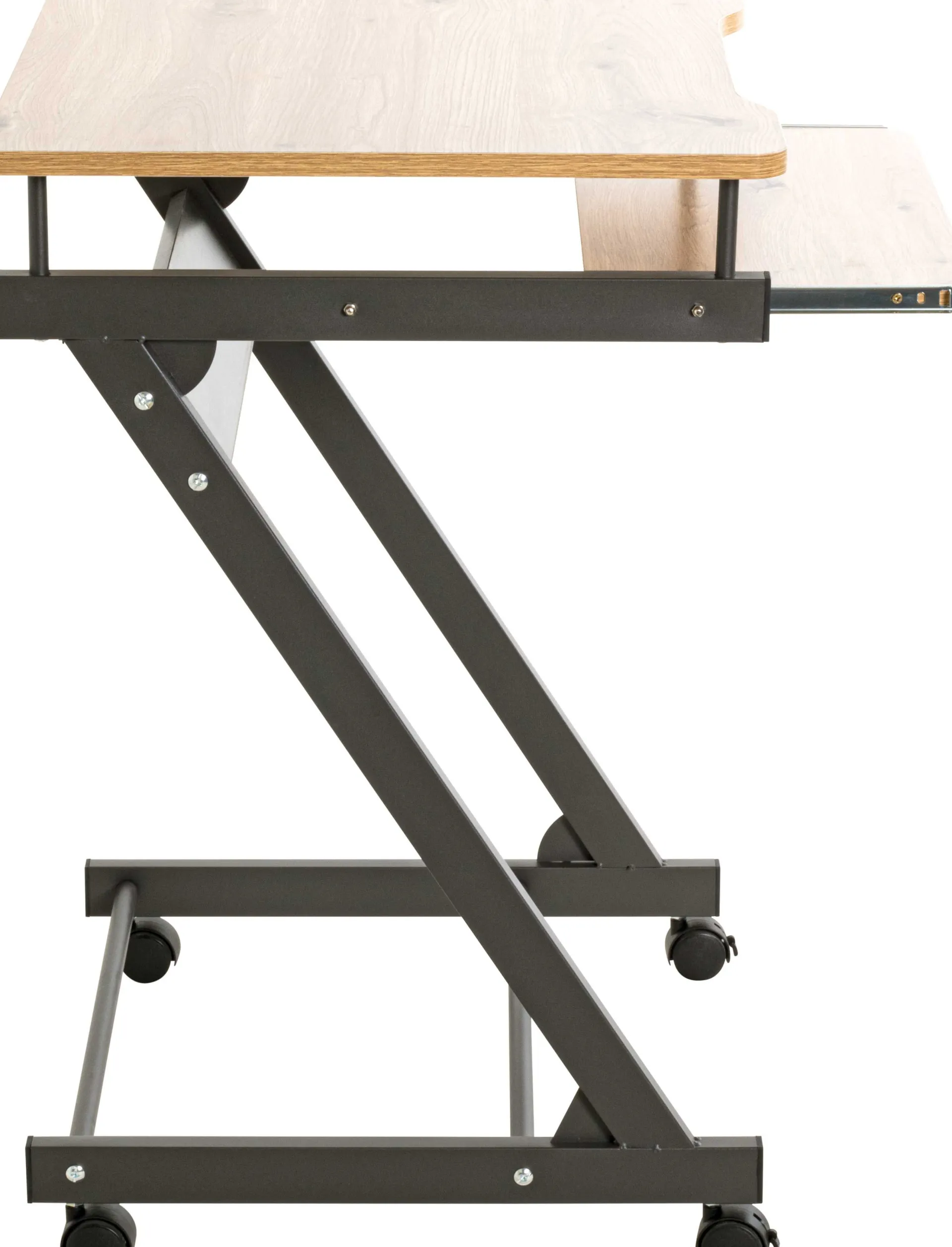 Haku Computertisch | 60 x 49 x 76 cm | Sonoma Oak Design