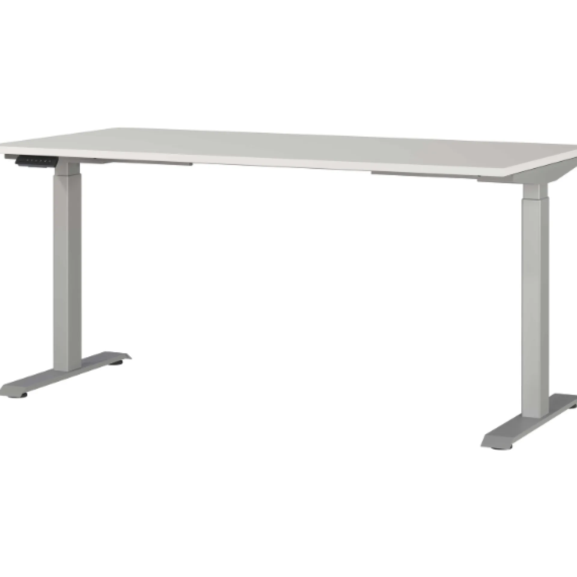 Germania Cornel Elektrisch verstellbarer Schreibtisch - 160x80x72cm - hellgrau
