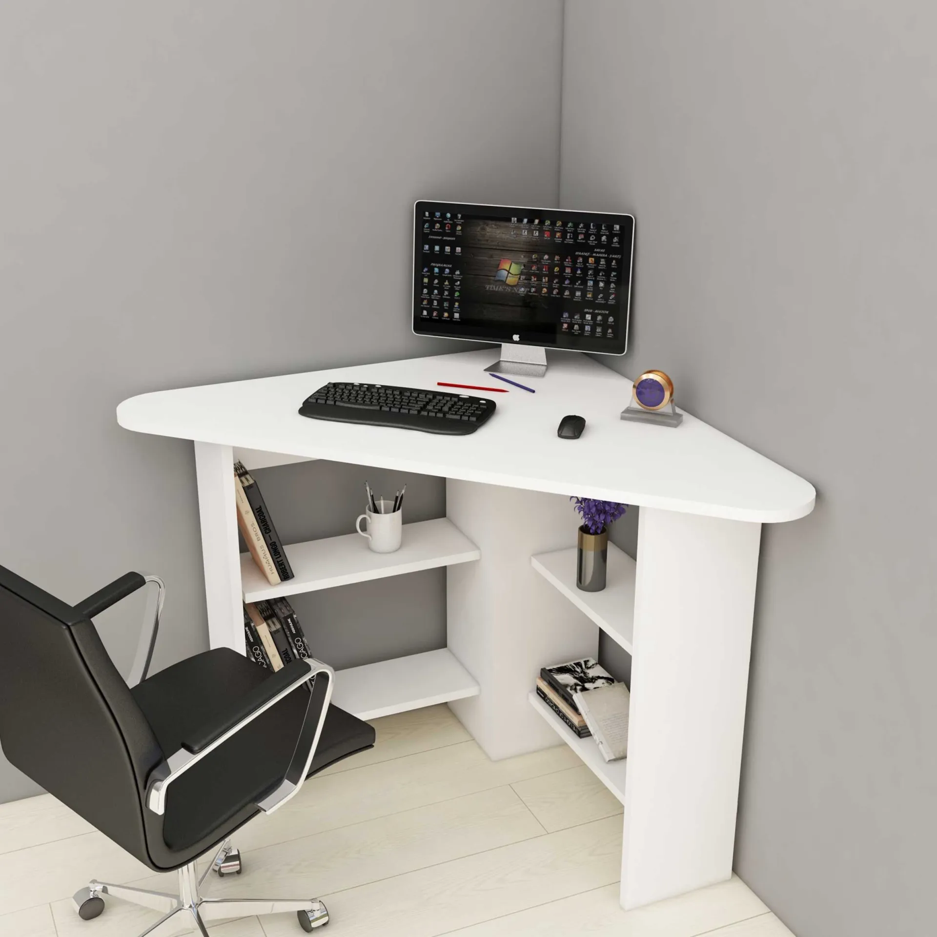 Kinder Emob Corner Schreibtisch | 100 % MELAMIN |
