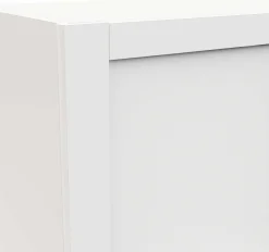 Cottage Oberschrank - 120x37x55cm - 2 Türen - weiß